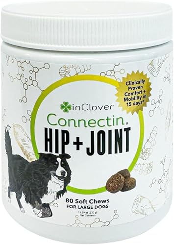 Miniatura 10 de Suplemento de articulación para perros de InClover Connectin - Suplemento de ayuda para la movilidad de las articulaciones y caderas resultados