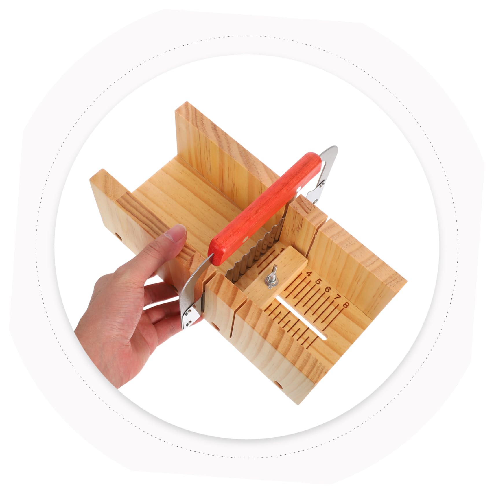 SHINEOFI Porta Sapone in Legno Pialla Smussatrice Per Saponi Affettatrice Per Sapone in Inossidabile e Stampi Per Produzione Di Per Casa e Piccoli Laboratori