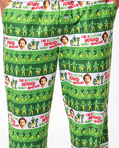 INTIMO Elf The Movie Mens' Film Cotton-Headed Ninny-Muggins Sleep Pajama Set3