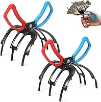 Vista 11 de Pinza de Pesca de 3 Garras, Alicates de Pesca de Metal, Herramienta de Agarre de Pesca Antideslizante, Pinzas de Pesca Multifuncionales para Captura