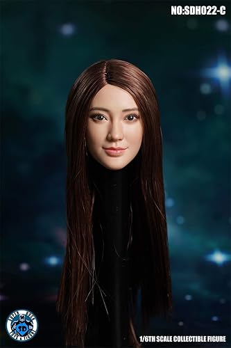 Amazon R堂 素体 ヘッド 1 6 フィギュア 女性 頭 Super Duck 長い髪 髪 髪の毛 長い アジア ヘア ストレート 茶色 美しい フィギュア ドール 通販 Amazon R堂 素体 ヘッド 1 6 フィギュア 女性 頭 Super Duck 長い髪 髪 髪の毛 長い アジア ヘア ストレート 茶色 美しい フィギュア ドール 通販
