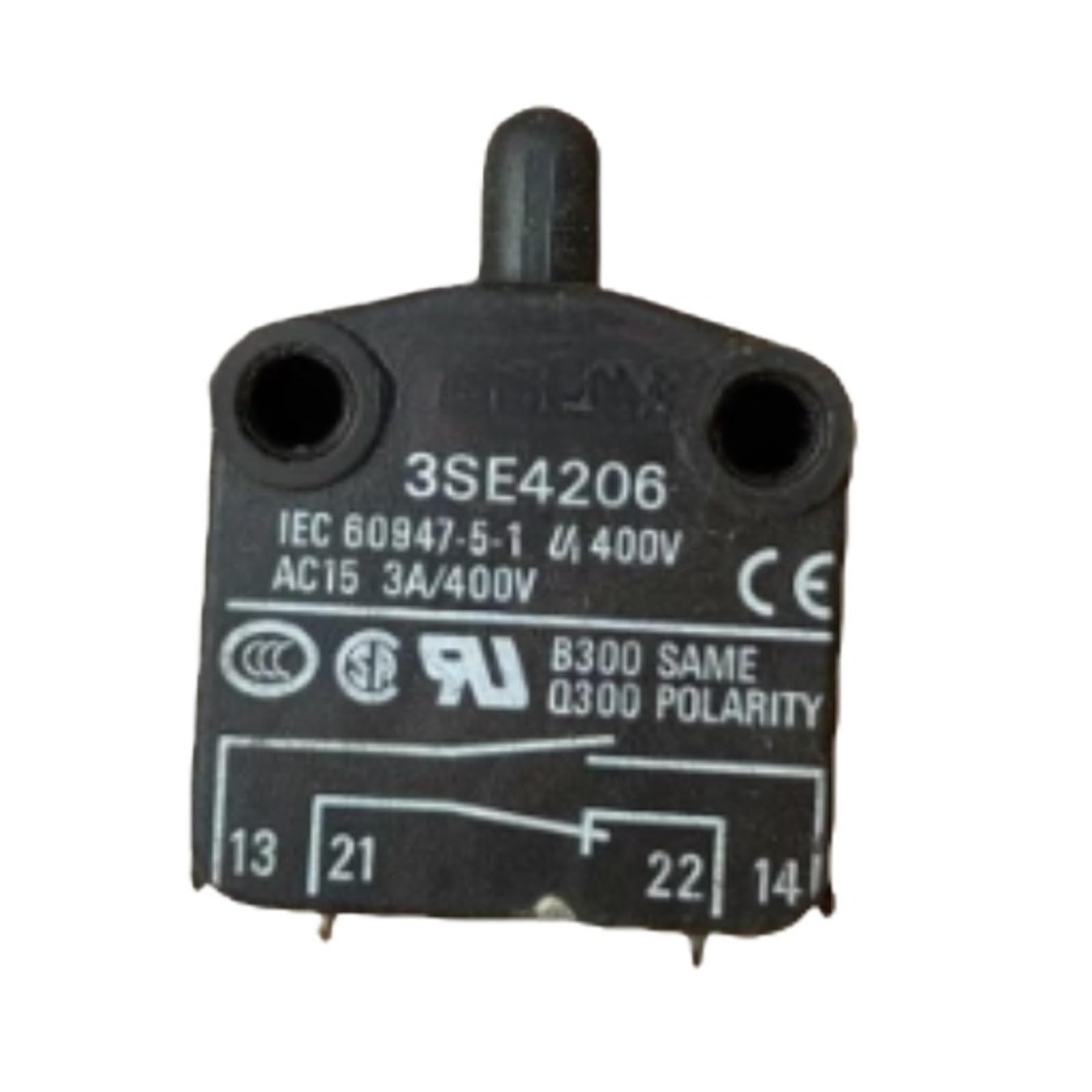 Micro-interrupteur 3SE4206 pour remplacer un contacteur de sécurité défaillant