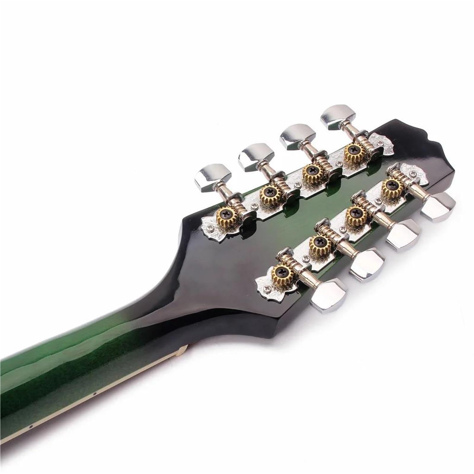 Mandolina Ręcznie Robione Wyroby Z Drewnianej Mandoliny 8 Strunowej W Kolorze Trawy Zielonej Profesjonalne Instrumenty Muzyczne
