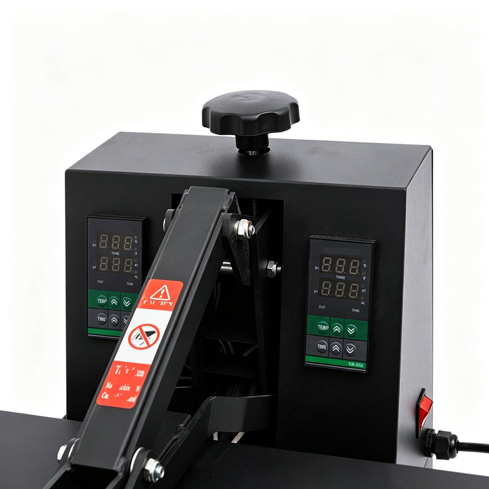 Pressa per Trasferimento di Calore 40X60cm Riscaldamento a Doppio Strato Macchina Digitale Intelligente per Pressa a Caldo 5600W Controllo Della Temperatura a Doppio Display per DIY Business A