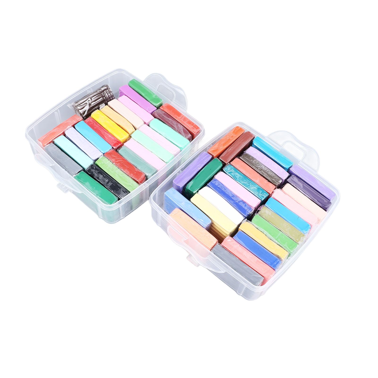Set di argilla modellabile da 50 colori Set di argilla polimerica modellabile facile e per bambini di età superiore a 3 anni