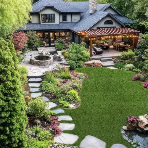 FAICOIA Moss Table Runner Fake Moss Rolls for Decoration 12" x 71" Artificial Moss for Plants Indoor Green Faux Grass for Planters Crafts DIY Table Centerpieces Fairy Garden Floral Wedding 30 x 180cm by FAICOIA - Used condition - Image 7