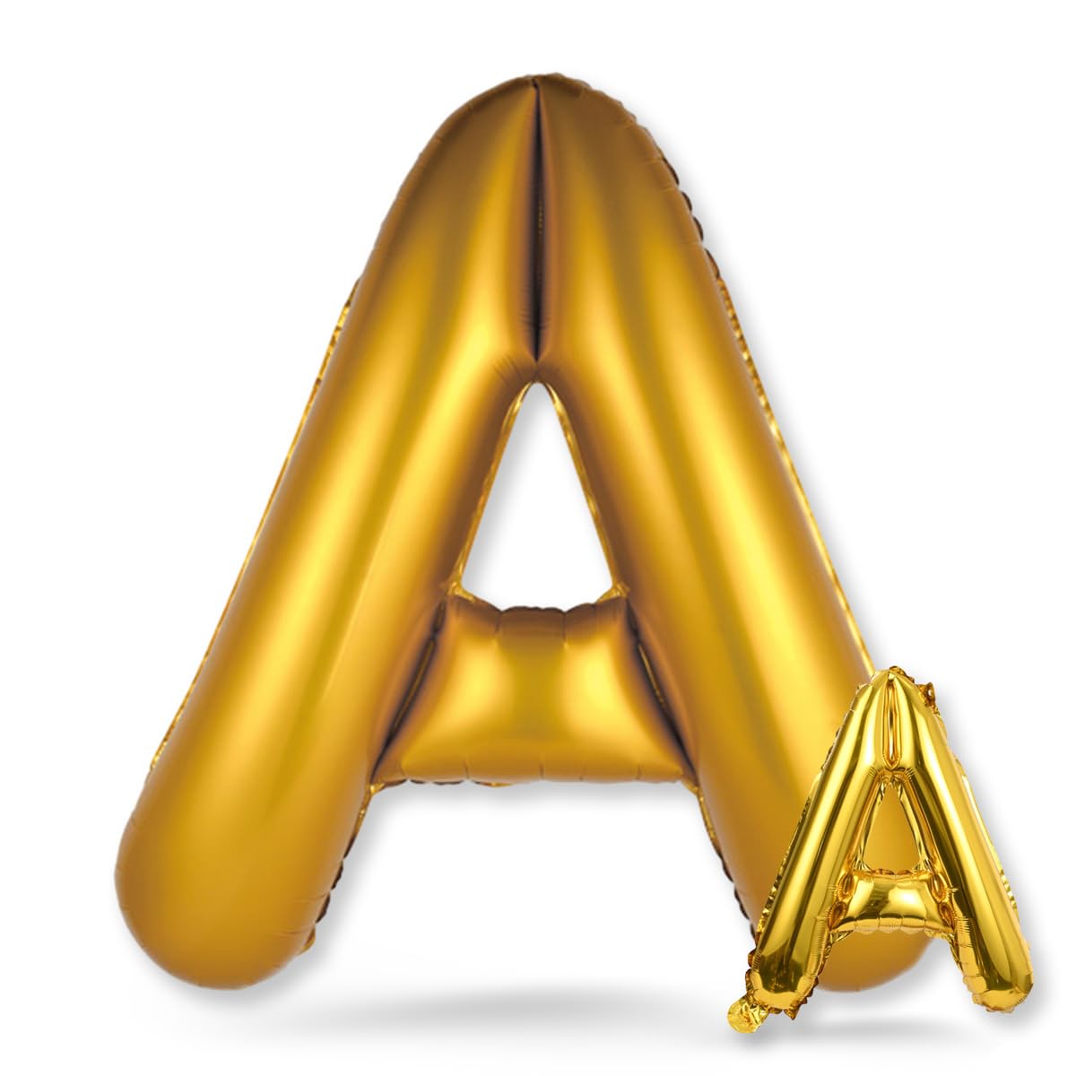 FUNXGO Folienballon Buchstabe A Gold Set - Geburtstag Ballon, Party Zubehör, XXL Heliumballon, Perfekte Wahl für Ihre Feier - Ballon A