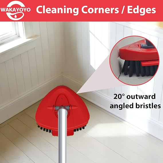 Scrubber Brush Head Replacement for Vileda Turbo Smart Spin Mop System