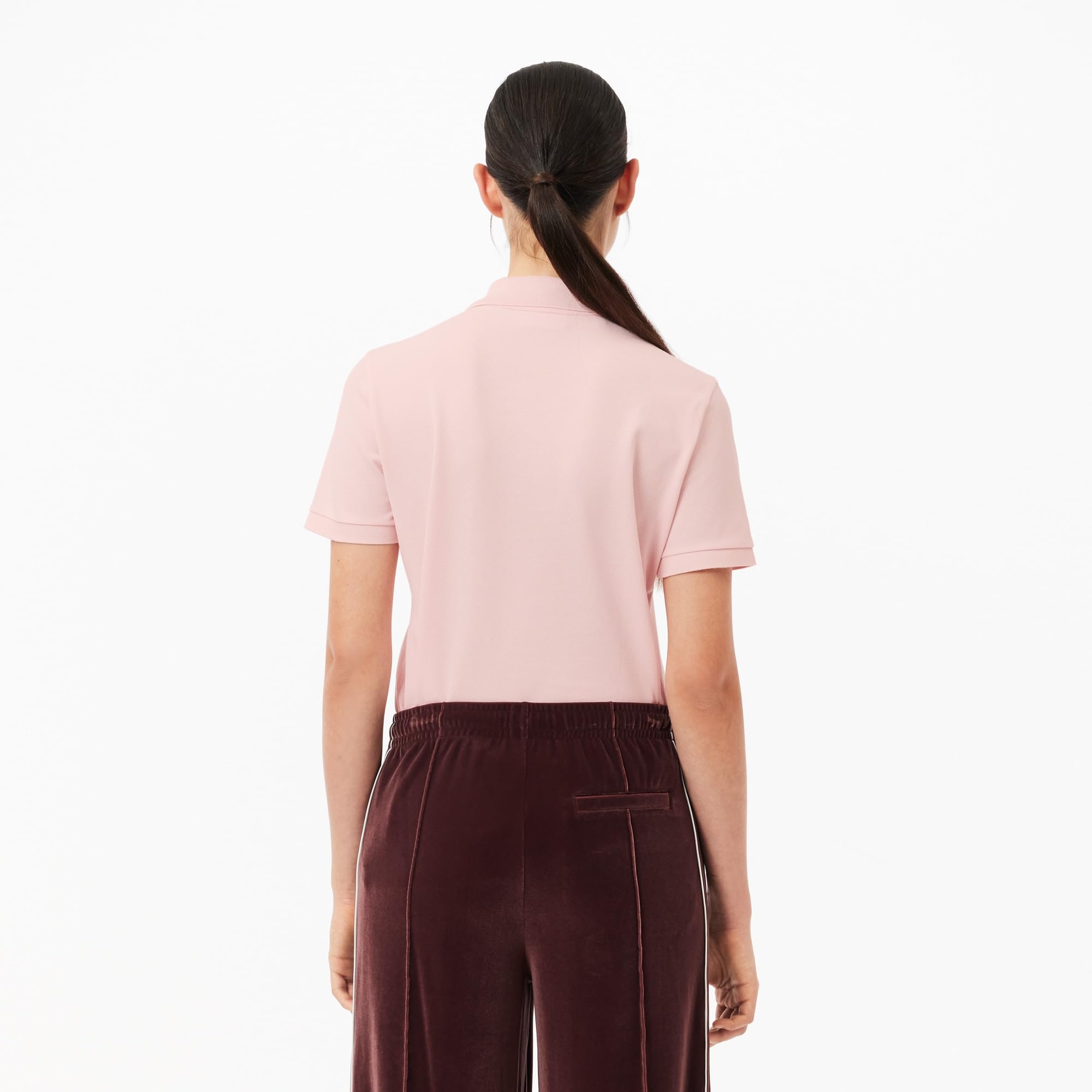 Lacoste Classic Fit Short Sleeve Soft Cotton Petit piqué Polo Polo Donna (Pacco da 1)