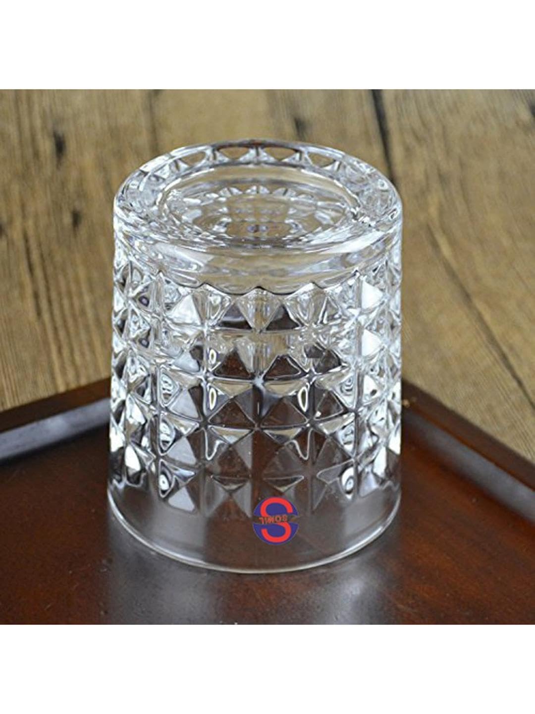 AFAST Party Perfect Glasses for Water, Juice, Cocktails, Smoothies and Other Drinking Beverages, Glass, Clear, Pack of 6, 7.5 X 7.5 X 8.5 CM 4