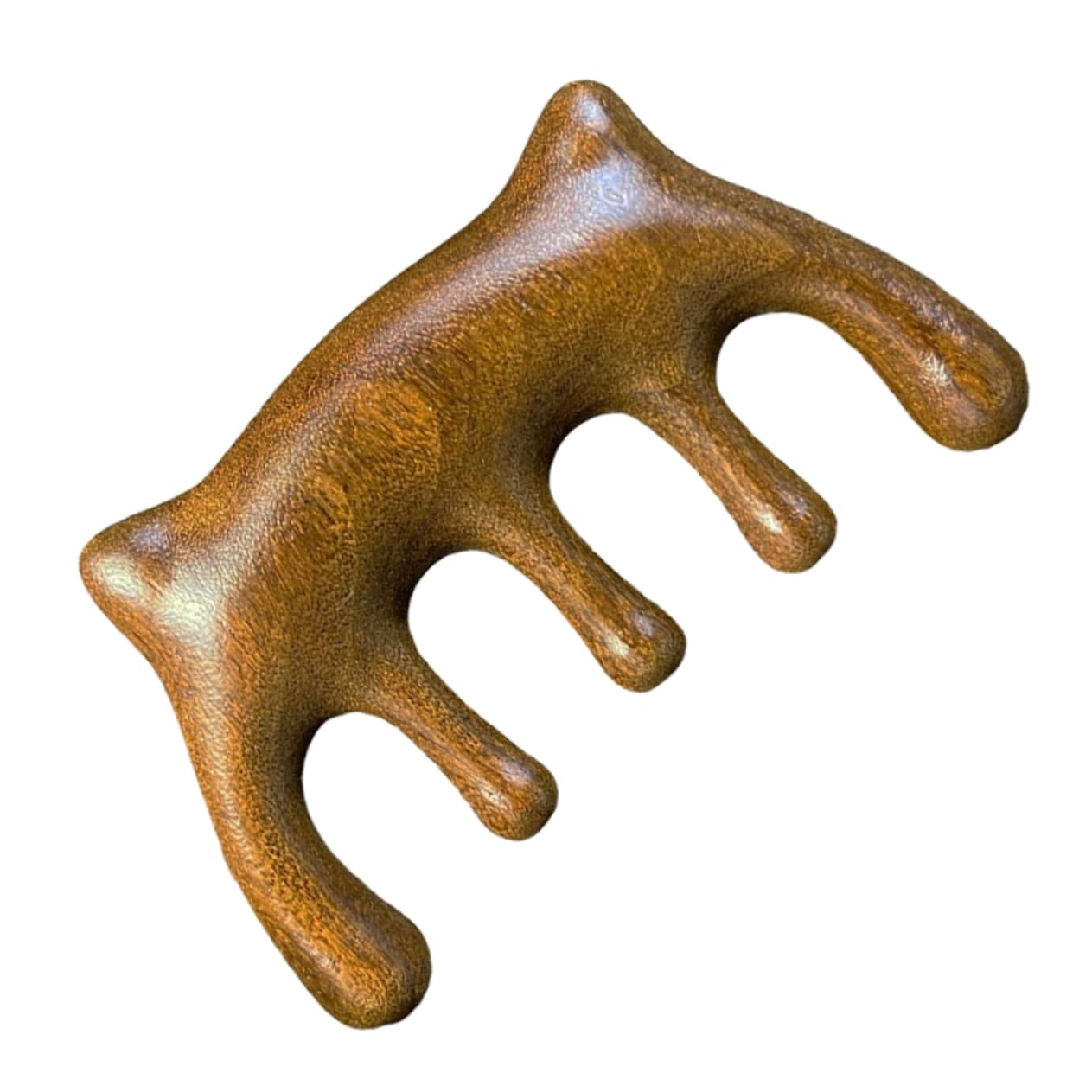 Wooden Massage Comb Ergonomic Massager Tool for Relaxation and Relief Smooth Finish for Comfort for Cat Owners and Pet Grooming