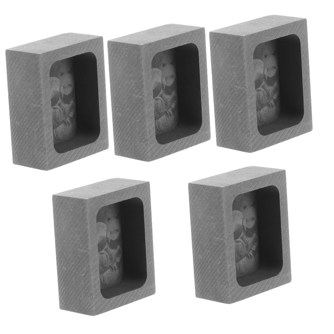 Moule graphite haute température pour fonte de métaux de bijouterie