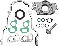 X4XZ M295HV High Volume Oil Pump Kit w/ Gaskets TCS45993 & Balancer Bolt 12557840 for Chevy Silverado Tahoe Suburban GMC Sierra Yukon