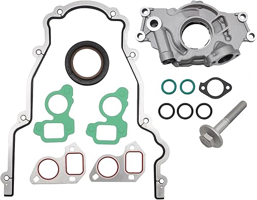 Kit de bomba de aceite de alto volumen M295HV con juntas TCS45993 y perno equilibrador 12557840 para Chevy Silverado Suburban 1500 Tahoe Trailblazer