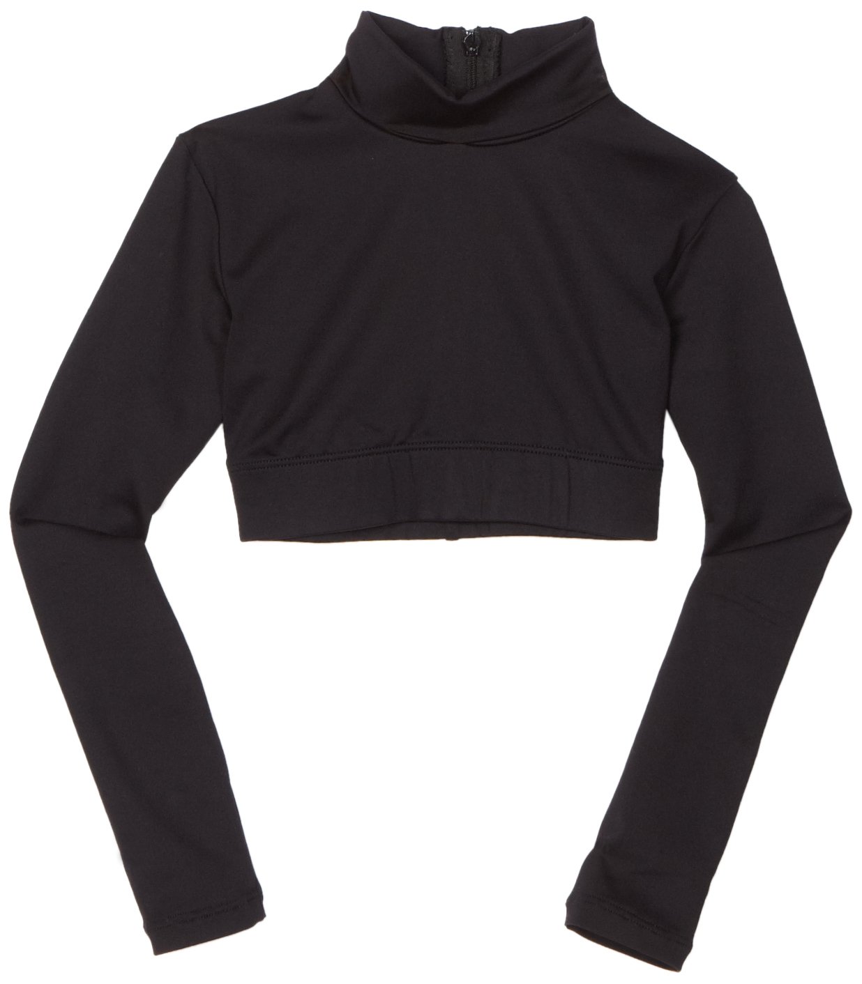 Danskin Little Girls' Turtleneck Crop Top