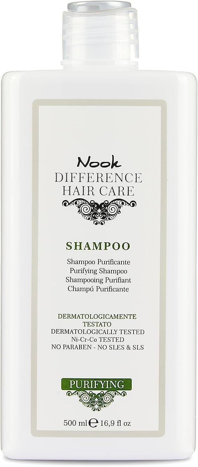 NOOK PURIFYING CLEANING SHAMPOO NECHEL CHROME COBALTO TESTED 500ML