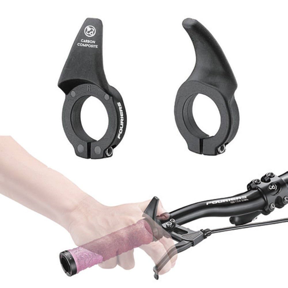 Amazon | FOURIERS MTB バーエンドバー 自転車 ハンドルバー