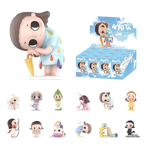 POP MART Nyota I Am the Seasons Series Figures Whole Set Articulated Character Premium Design Gifts for Women Fan-Favorite Collectible Art Toy - Niassf - Whole Set