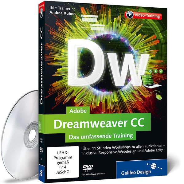 Adobe Dreamweaver CC - Das umfassende Training - auch für CS6 geeignet
