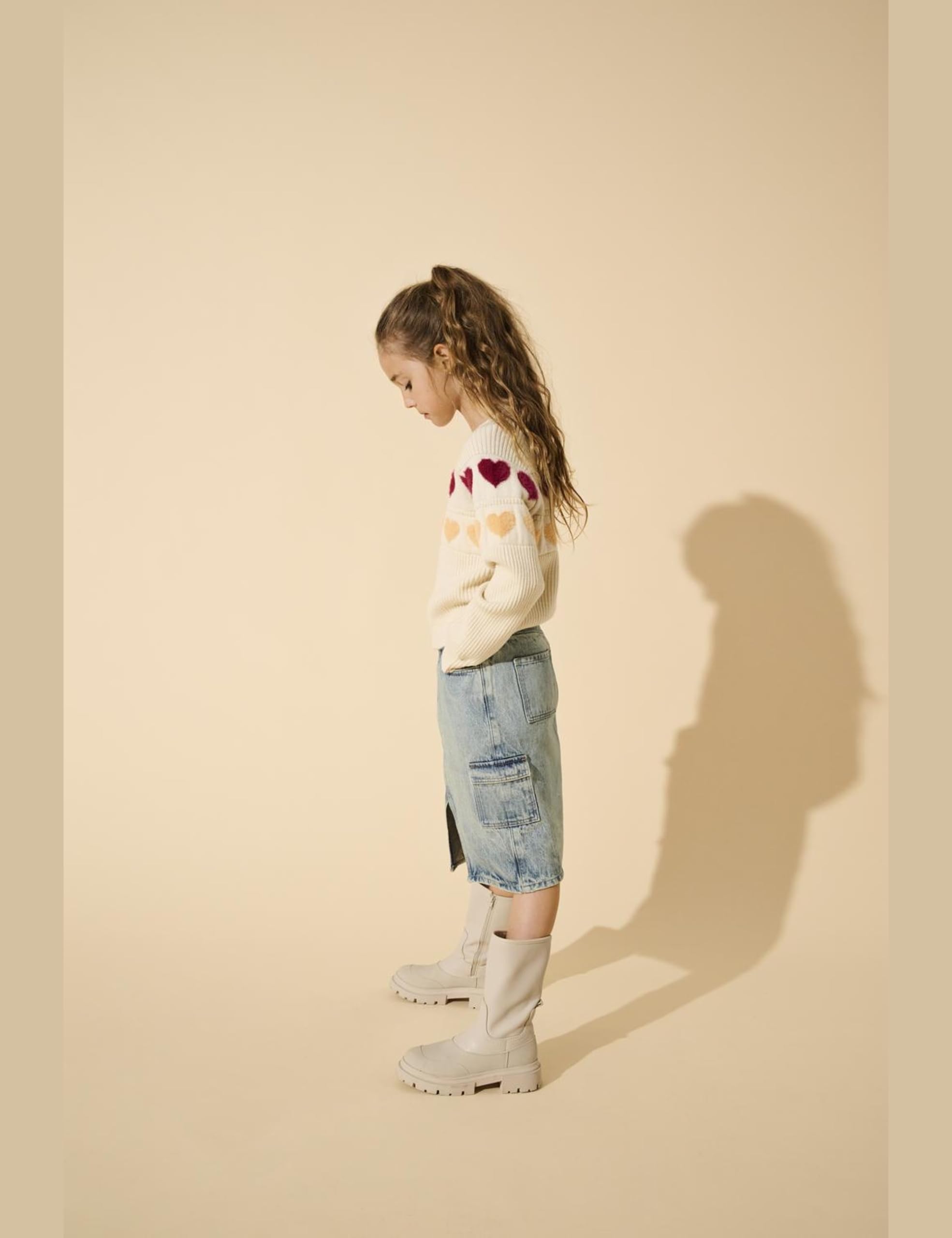 Kids Only Kogposey Cargo Midi Skirt DNM Cro Kogposey - Gonna Midi Cargo DNM Cro Unisex - Bambini e Ragazzi (Pacco da 1)