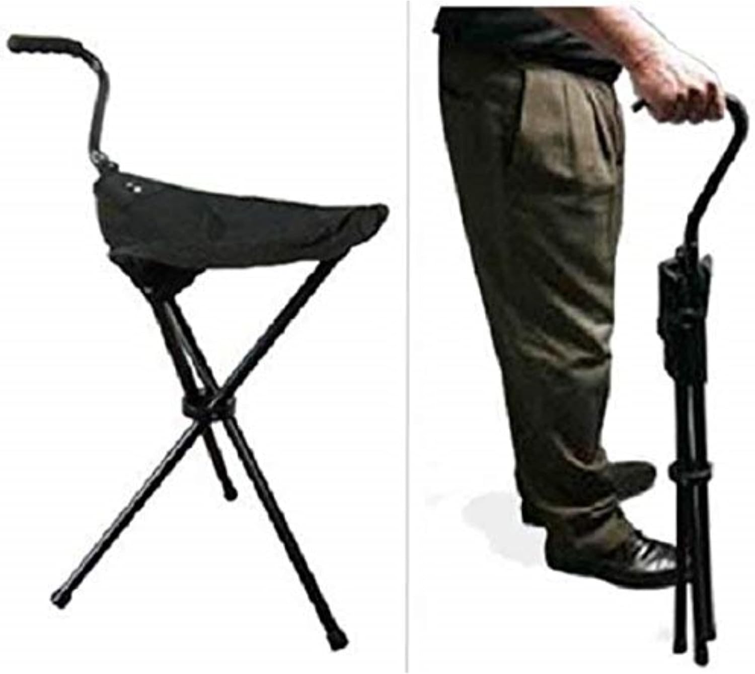 Buy Portable Walking Chair (Cane / Stool) from The Stadium Chair