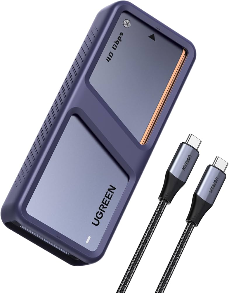 Amazon.com: UGREEN 40Gbps M.2 NVMe SSD Enclosure with Dual Chips