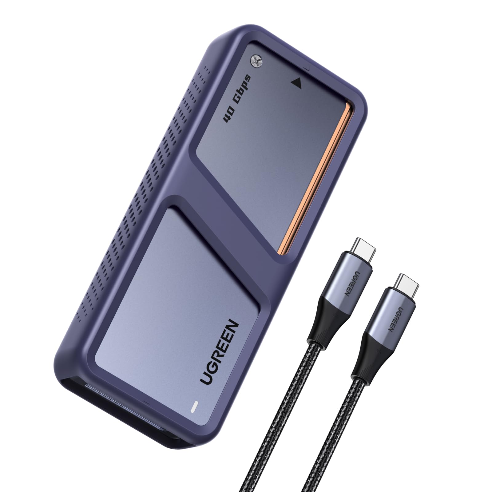 UGREEN M.2 SSD 外付けケース 【USB4 40Gbps】 Amazon.com: UGREEN 40Gbps M.2 NVMe SSD Enclosure with Dual