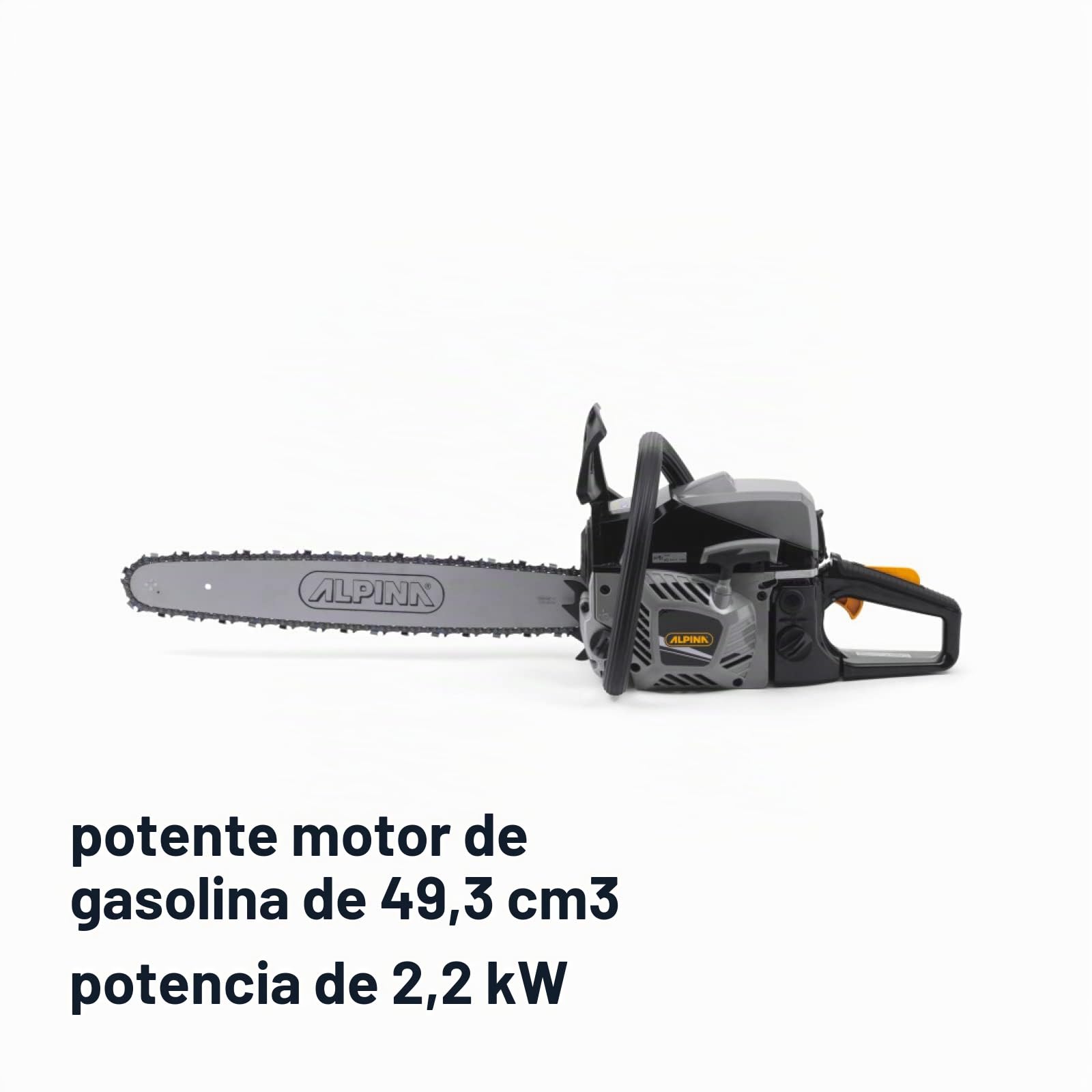 Alpina ACS 50 – Motosierra de gasolina con espada de 50 cm