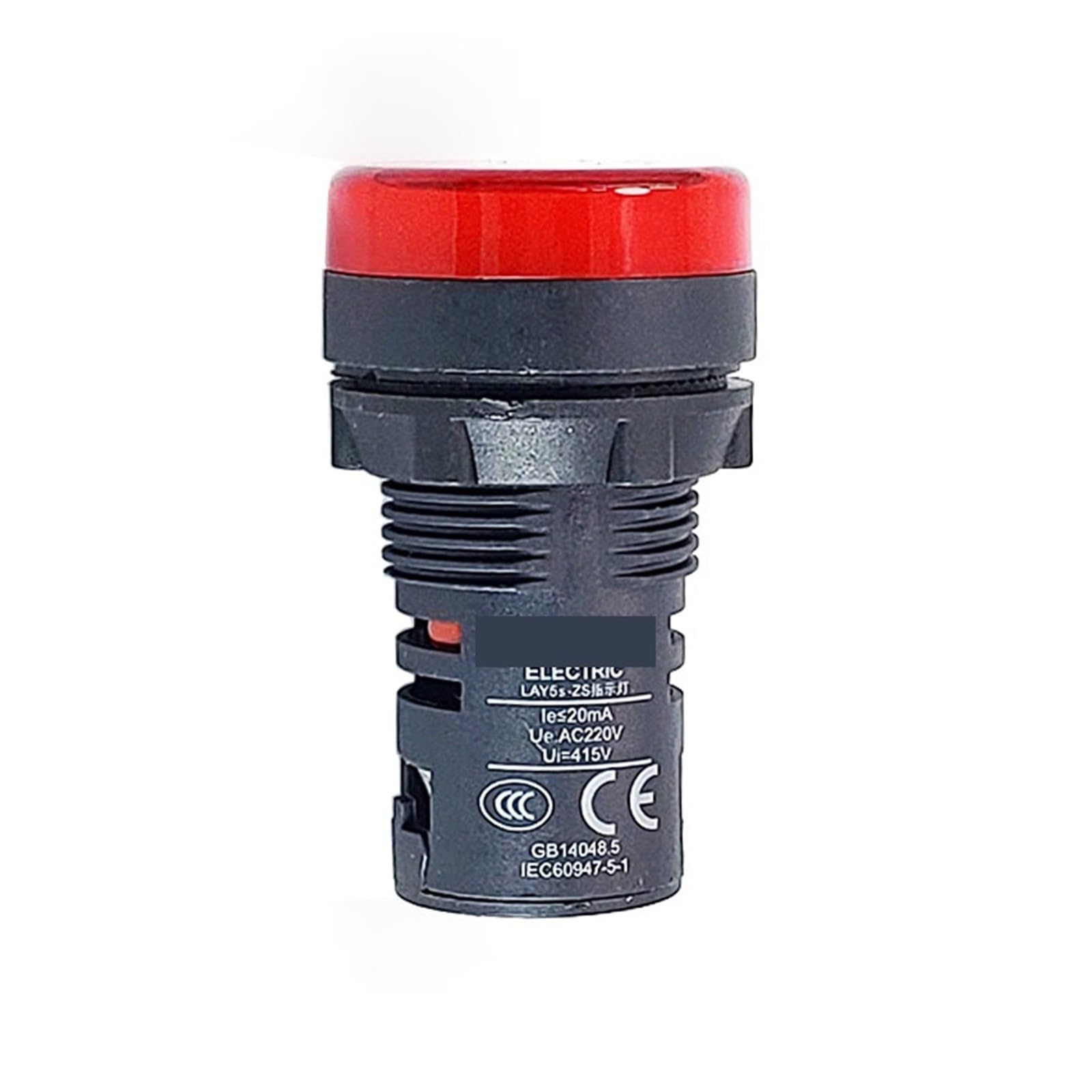Luz indicadora LAY5s roja 24V soluciona la falta de alertas visuales en tableros 2