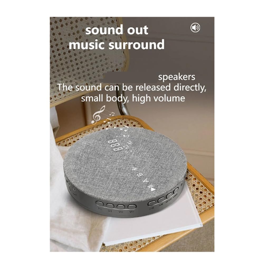 Lecteur audio multifonction DVD/VCD vidéo sans Bluetooth USB haut-parleur intégré rechargeable