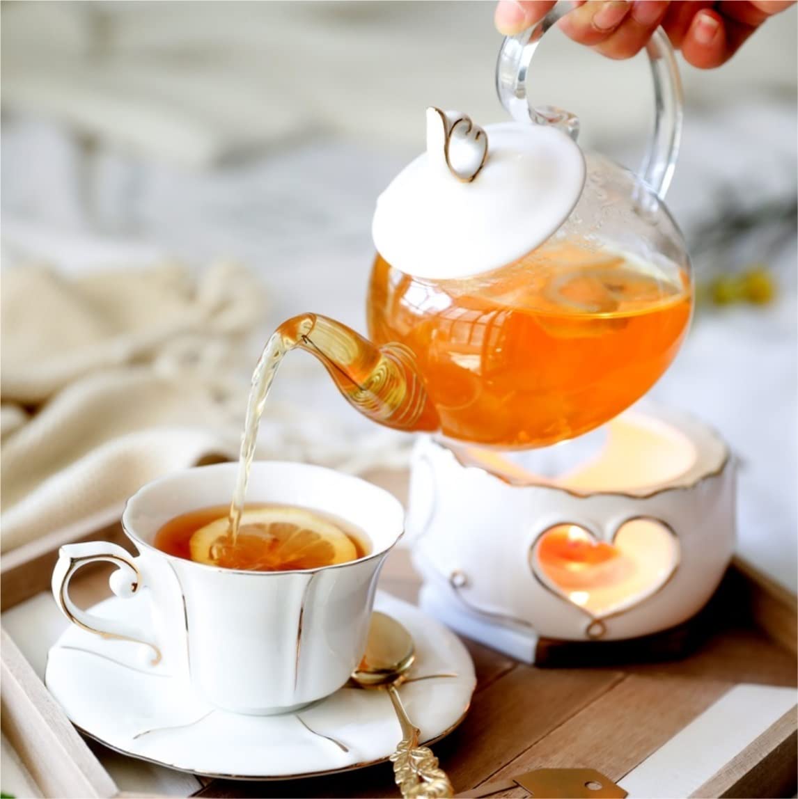 Amazon.co.jp: ティーセット コーヒーカップセット 紅茶ポット セット