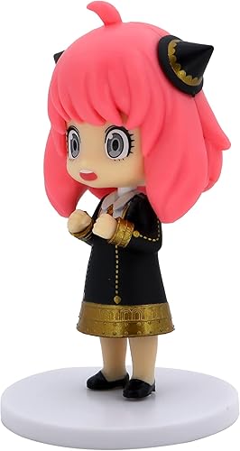 Miniatura 2 de Anya Forger Figura de acción, para decoración de escritoriocoleccionables, regalos para fanáticos, amigos