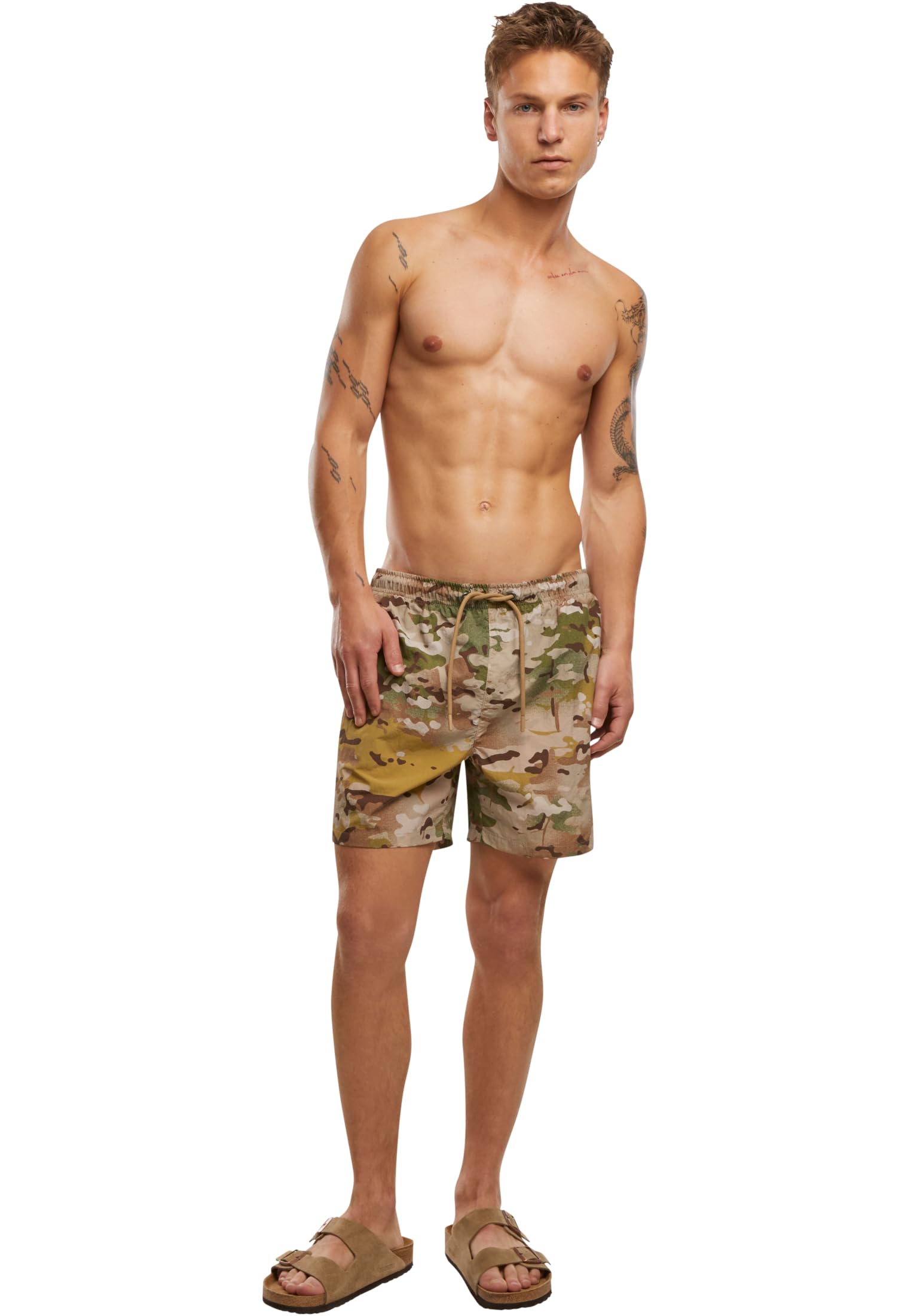 Brandit Spodenki kąpielowe, wiele kolorów, rozmiary od S do 3XL, Tactical Camo, S