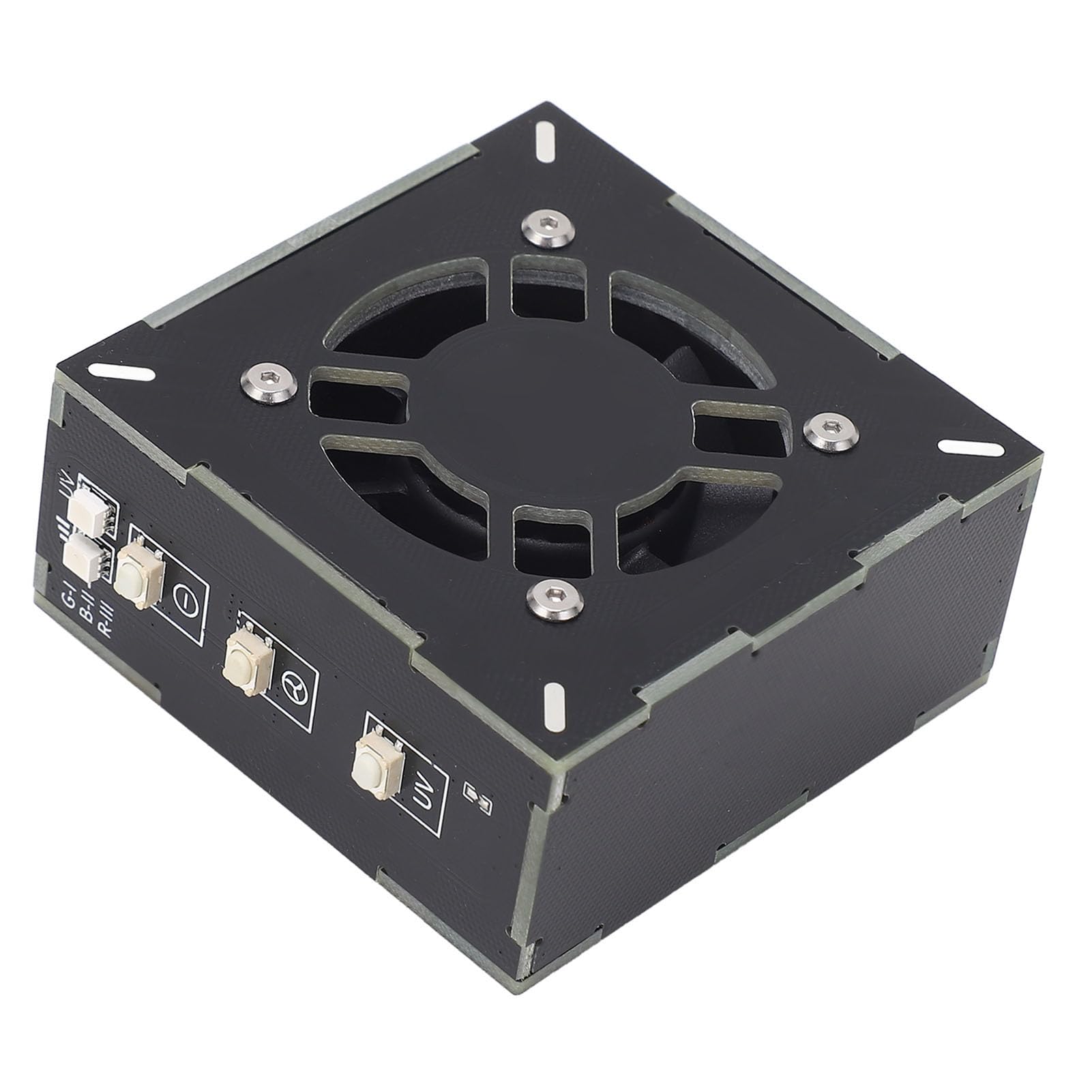 Solder Fume Extractor Rapid Heat Dissipation, Portable Welding Ventilator with 3 Speed Regulation Rechargeable for Curing