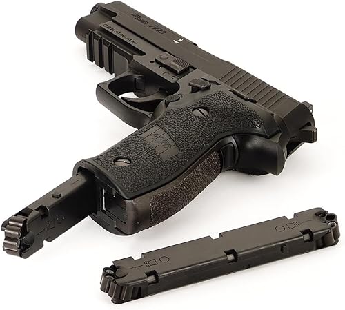 Miniatura 6 de SIG SAUER P226 MK-25 Pistola de pellets negra semiautomática con CO2 .177 Cal con 16ª revista rotativa de 8x2