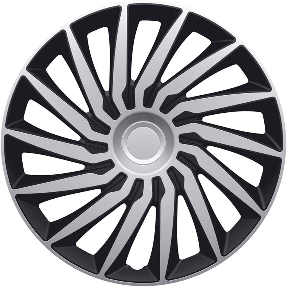 AUTO-STYLE Set Wheel Covers Kendo 14-inch Black/Gold