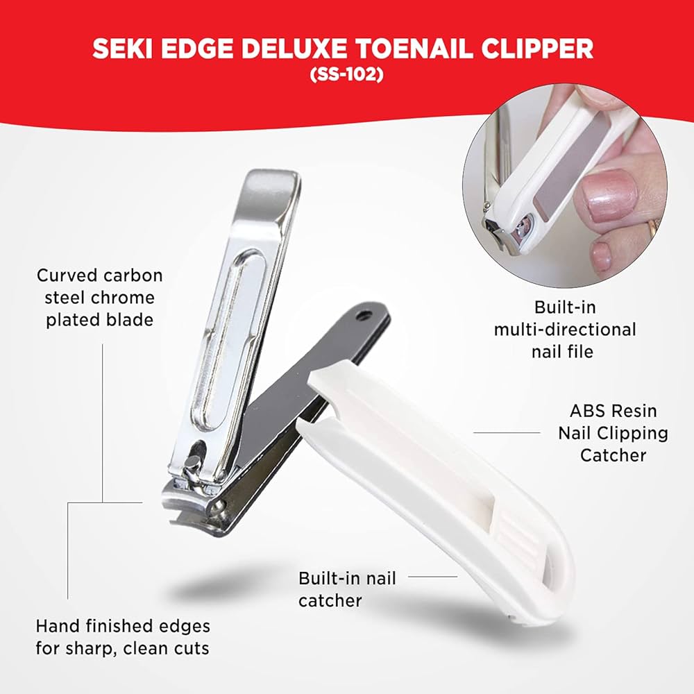 Amazon.com : SEKI EDGE SS-102 Deluxe Toenail Clipper