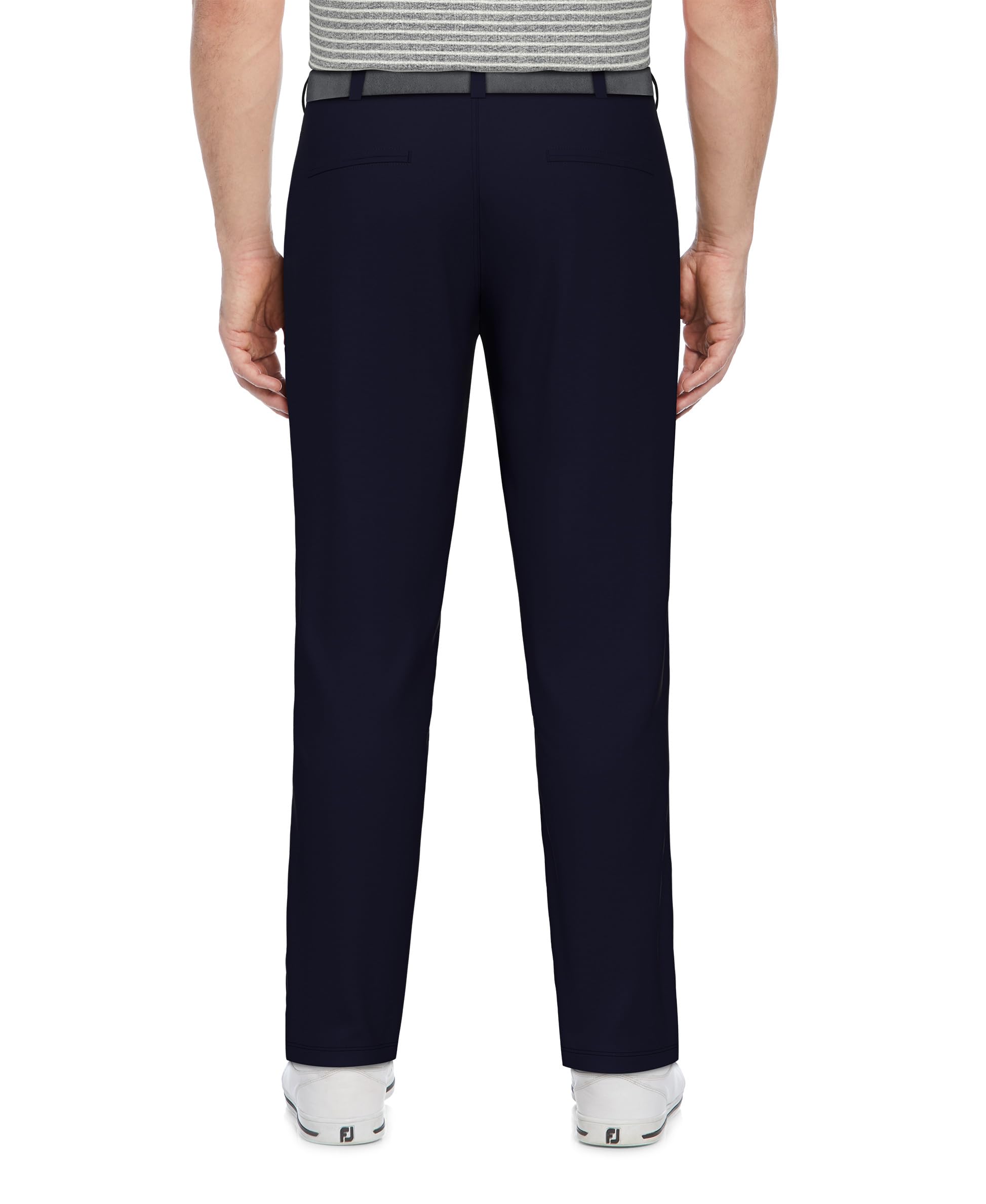 PGA TOUR Men's 5-Pocket Performance Pull-on Golf Pants, 30