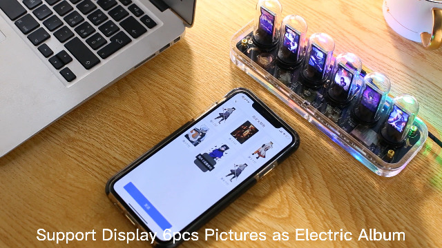 Watch NovelLife SE Tube Clock, DIY Nixie Tube Clock Kit Simulation on ...