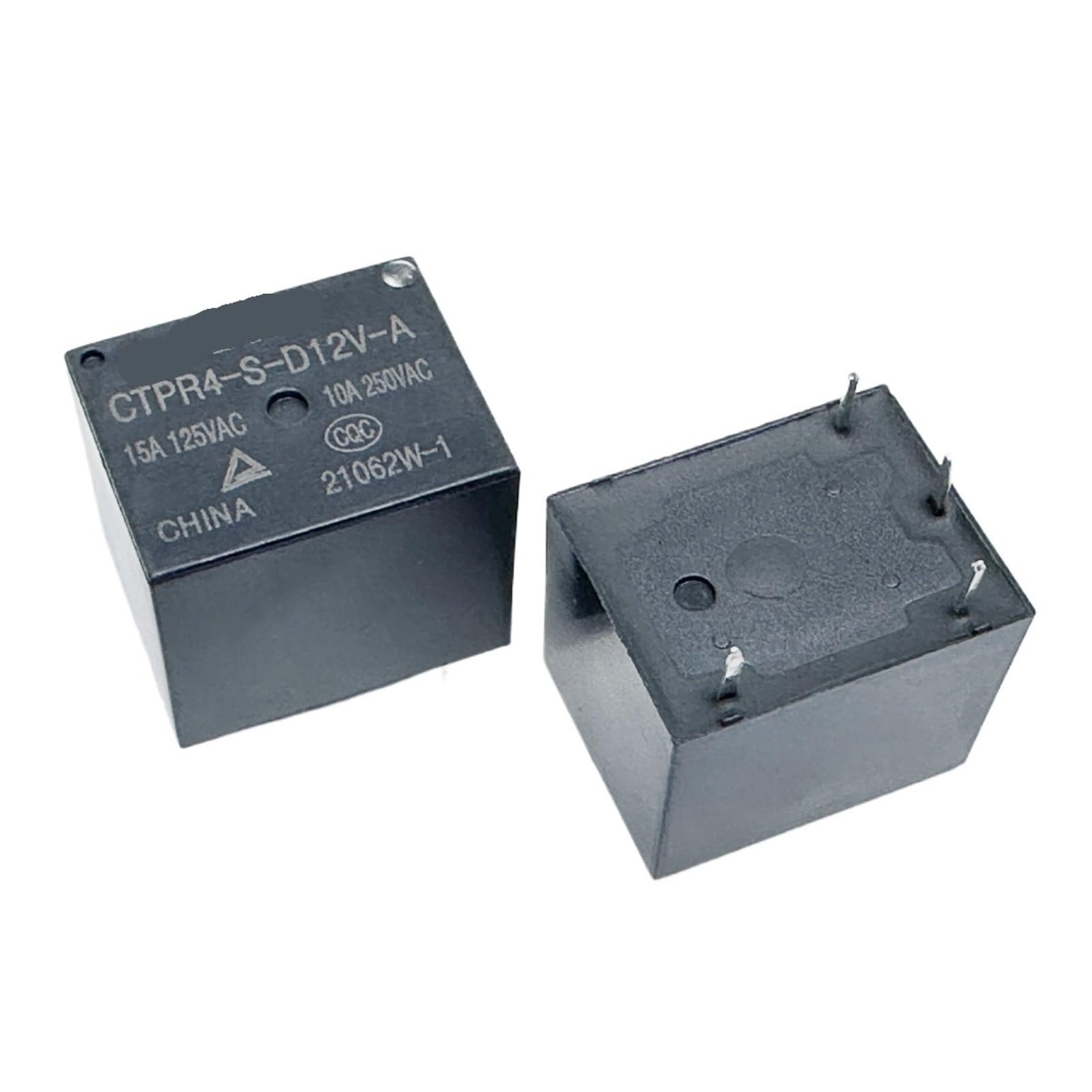 YZWRWRMKTB 1pc CTPR4-S-D12V-A (T73A-10A) Relay 4pins