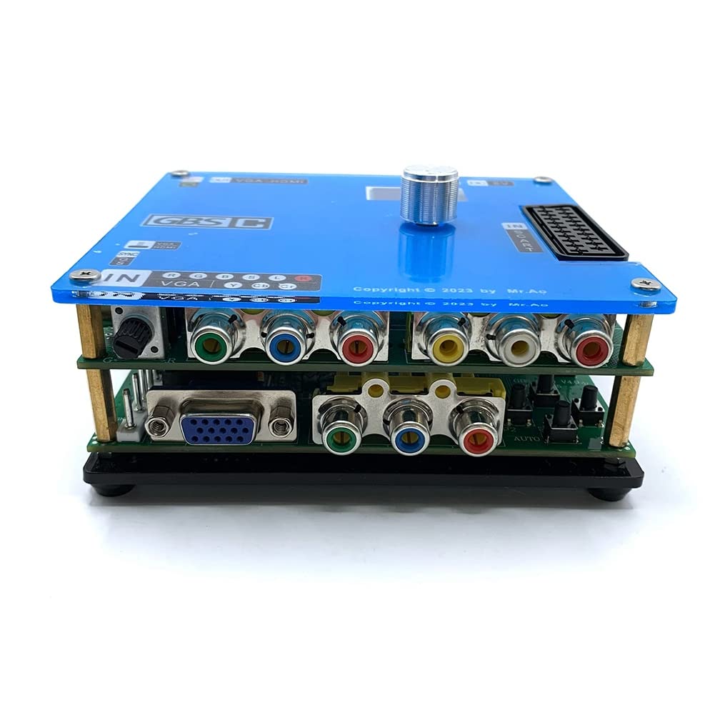 Convertidor GBSC GBS Control Game Video Transcoder GBSC RGBS VGA Scart Ypbpr Signal To VGA HD Upscalers