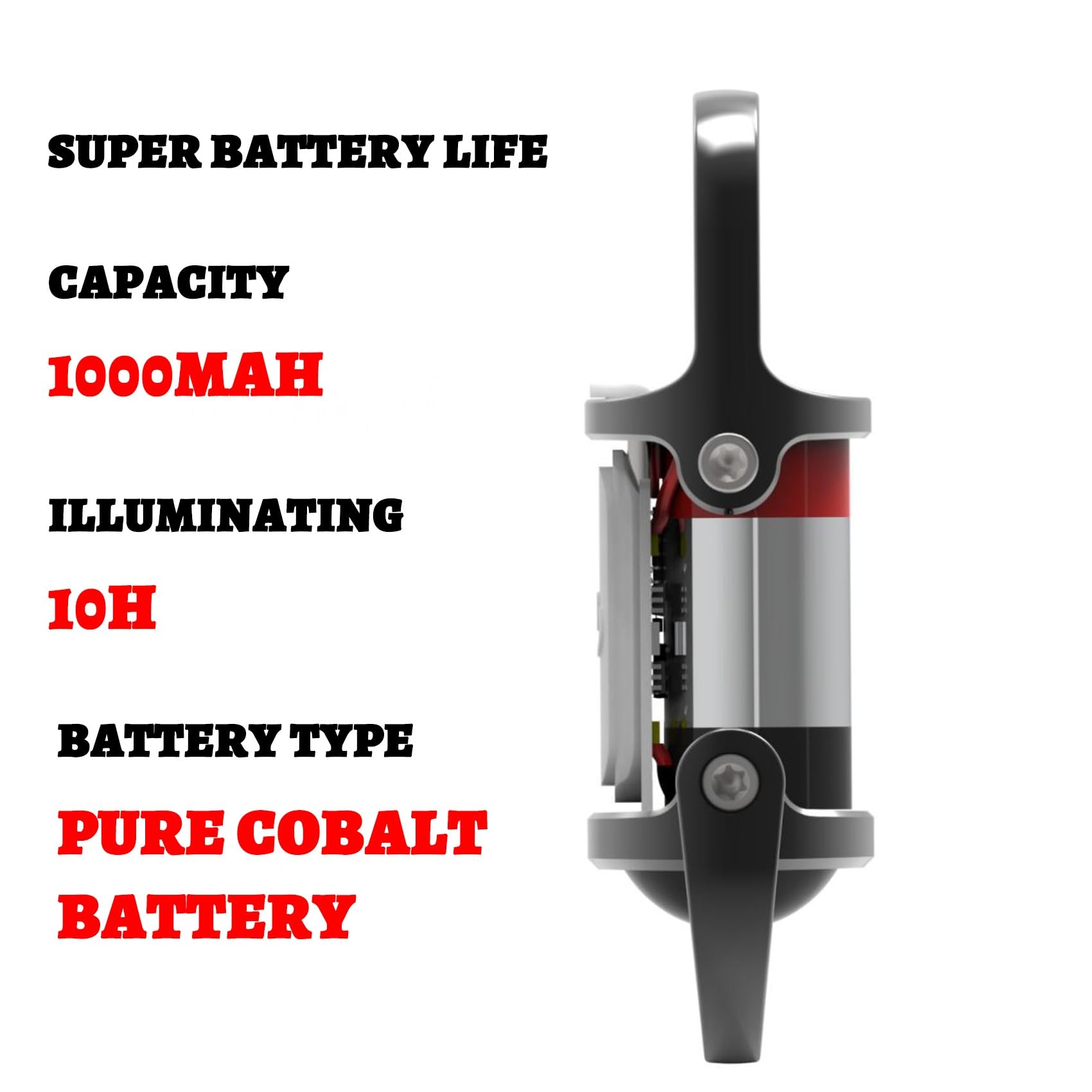 Mini lampe torche porte-clés, 1200 lm, ultra-lumineuse, étanche, Lumilink, lampe torche LED ultra-lumineuse avec batterie externe et 3 modes for l'extérieur, le camping et la randonnée(SilverX2-USB)
