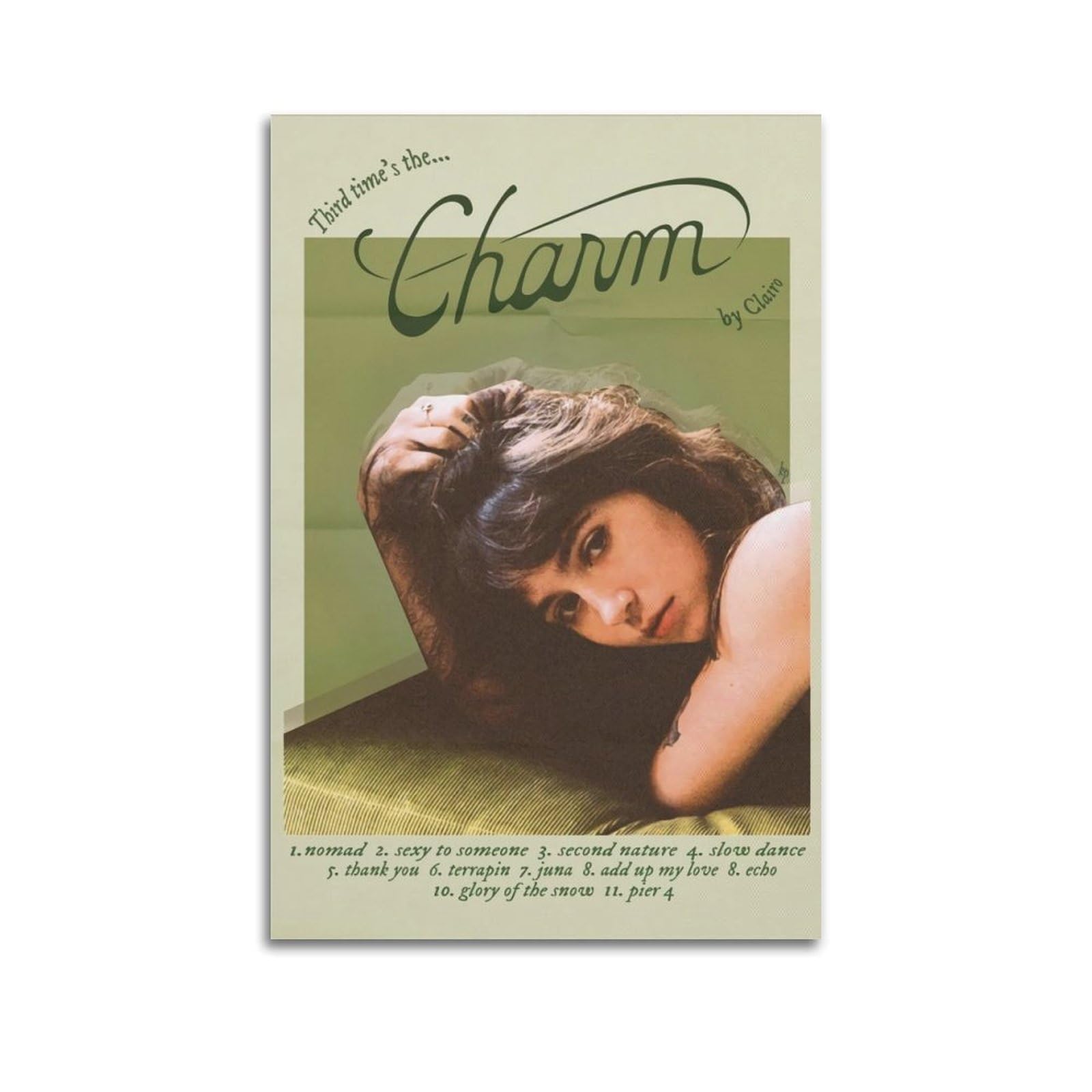 Clairo Album Charm Canvas Wall Art Decor Living Room Modern Family Bedroom 12x18inch(30x45cm) Unframe-style