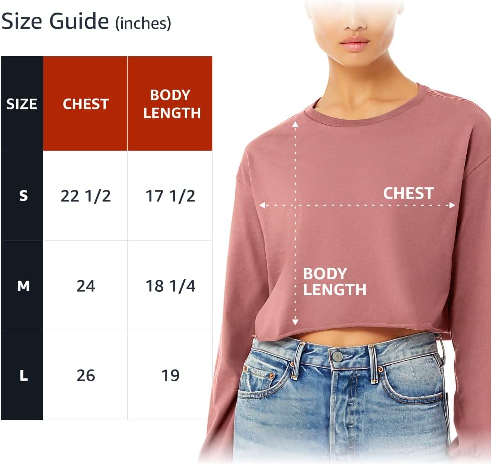 I Am Simple Woman Cropped Long Sleeve T-Shirt - Gift for Wine Fans - Gift for Mother