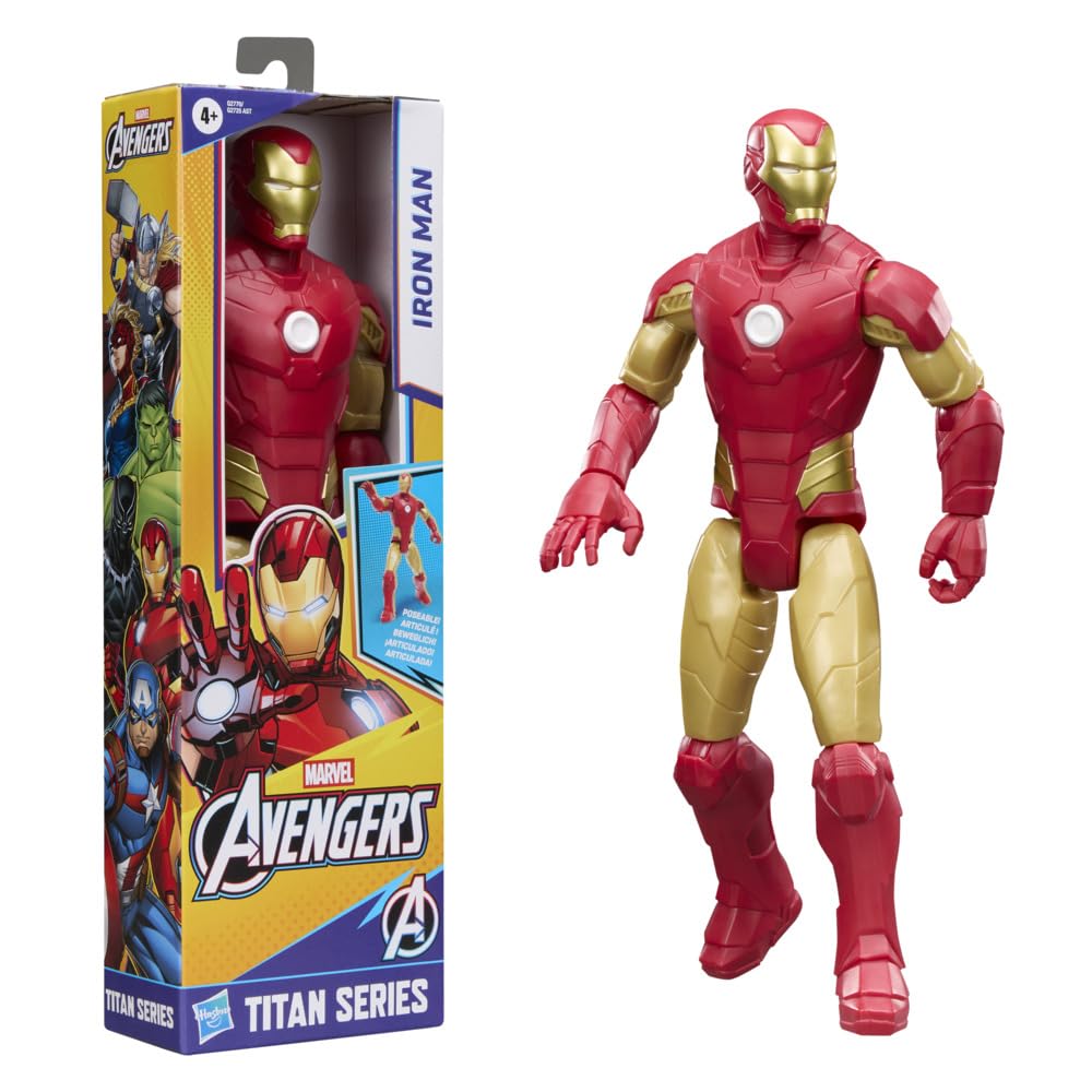 Marvel Avengers Titan Hero Series Iron Man, Figura de acción