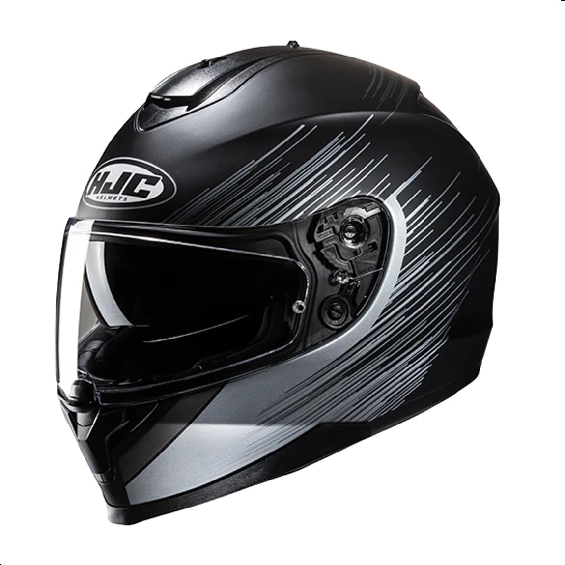 HJC C70 Sway Full Face Motorcycle Helmet with HJ-20M Pinlock Shield, DOT Approved (MC3H, X-Small)