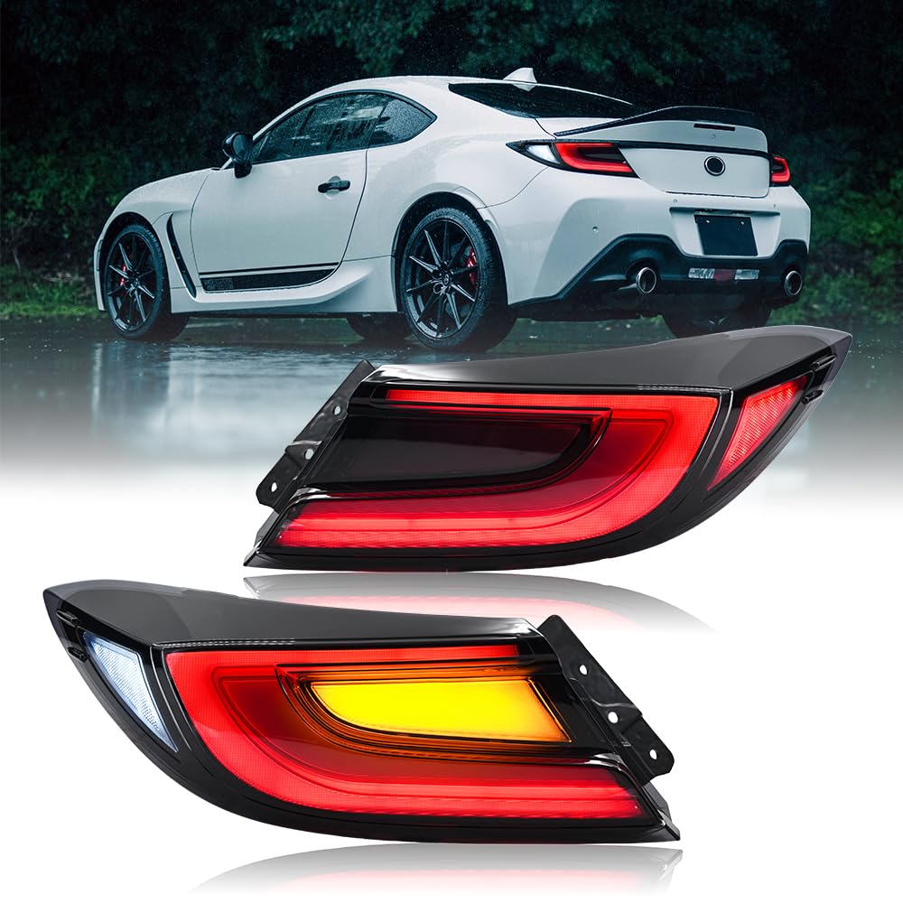 Amazon.com: LED Tail Lights for Toyota GR86 Subaru BRZ 2nd