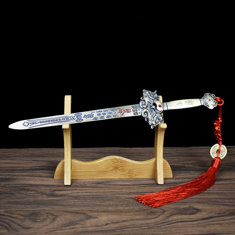 中国剣 装飾的な武器 赤い宝石付き 中国剣 装飾的な武器 赤い宝石付き 中国剣 装飾的な武器 赤い宝石付き