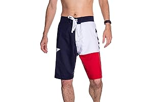 Show Your Texas Pride with Our Stylish State Flag Swim Trunks