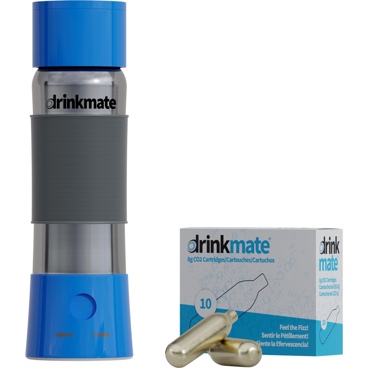 Amazon.com: DrinkMate instaFizz Carbonating Water Bottle